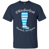 Oktoberfest Munich, Germany Bavarian T Shirt Men & Women_Navy