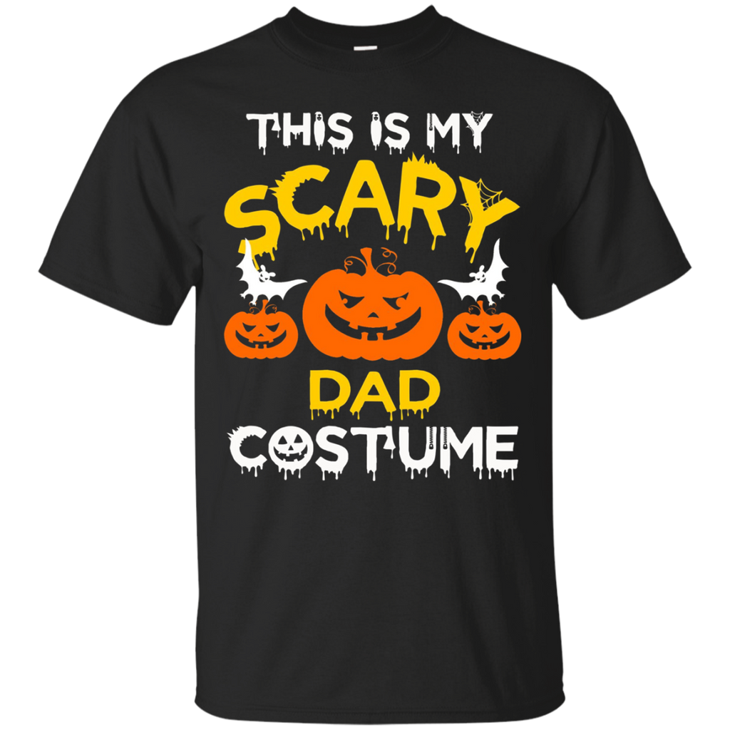 This is my Scary Dad Costume Halloween T-shirt_Black