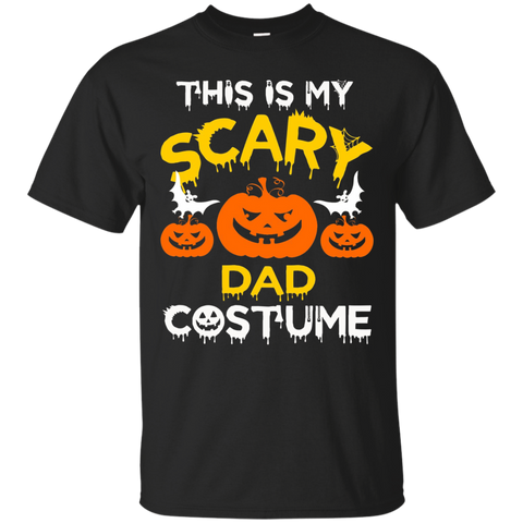 This is my Scary Dad Costume Halloween T-shirt_Black