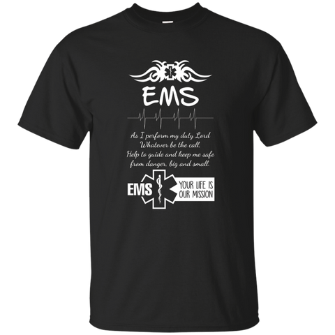 The Ems Prayer Heartbeat Your Life Is Our Mission Shirts_black=