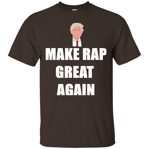 Make Rap Great Again Funny Trump Hip Hop T Shirt_black=