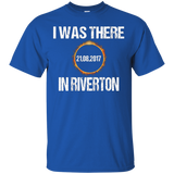 Riverton Wyoming I Was There Total Solar Eclipse T-Shirt_Black
