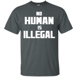 NO HUMAN IS ILLEGAL DACA T-shirt_Black