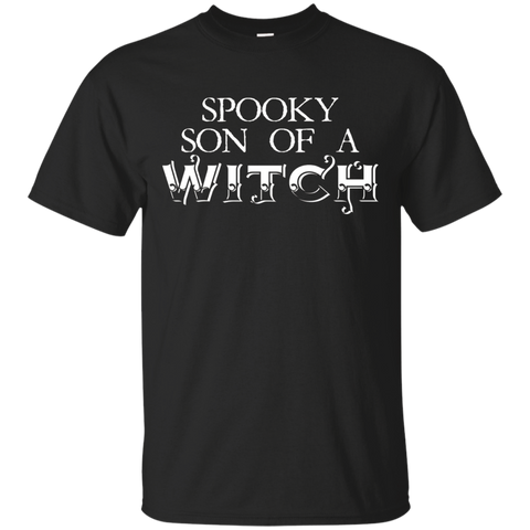 Mens Spooky Son Of A Witch_black=