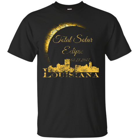 Louisiana Total Solar Eclipse Souvenir Distressed