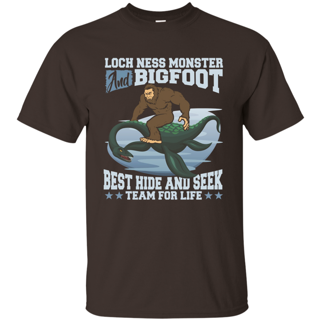 Loch Ness Monster And Bigfoot Shirts Best Hide And Seek Team