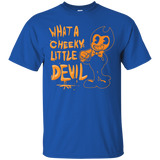 What a cheeky little devil tshirt_Black