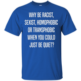 Why Be Racist T-Shirt_Black