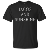 Tacos and Sunshine T-Shirt_Black