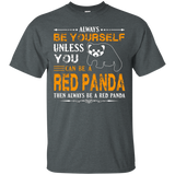 Red Panda Shirt - Always Be Red Panda Shirt_Black