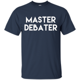 Master Debater Debate Parody Shirt_black=