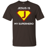 Jesus Is My Superhero Christian Fun Religious T Shirt