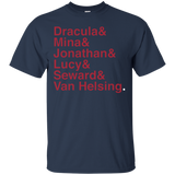 Bram Stoker's Dracula Character List T-shirt_black=