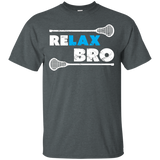 ReLAX Bro Lacrosse Player T-Shirt_Black