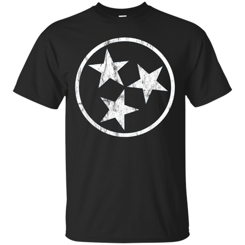 Tennessee State Flag Vintage T-Shirt THE ORIGINAL_Black