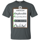 Deplorable Gas Guzzling Gun Owner Infidel T-shirt Gift_black=