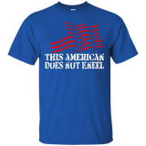 I Don't Kneel During The Anthem Usa Flag Tshirts_black