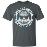 Save the Drama For the Llama T-Shirt_Black