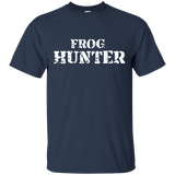 Frog Hunter T Shirt For Men, Women, Kids_black=