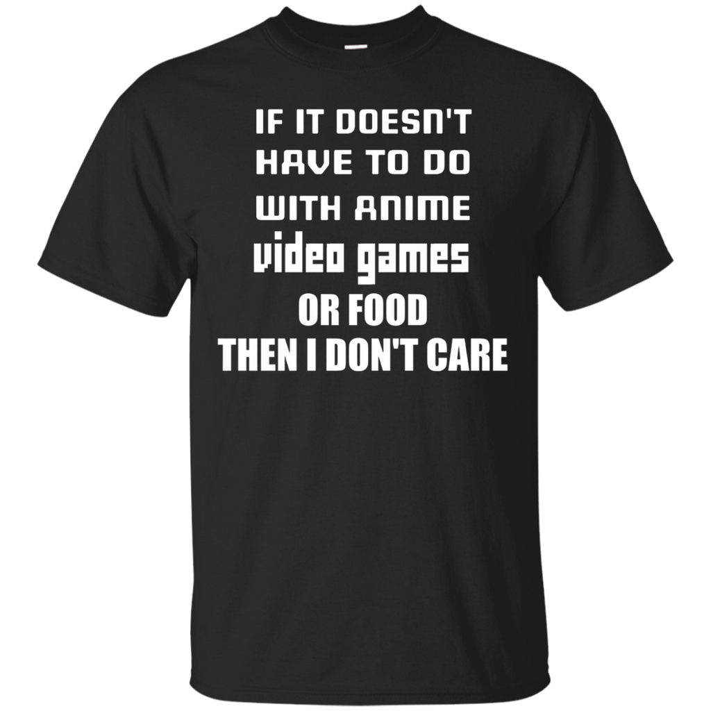 If It Doesn't Have To Do With Anime, Video Games Or Food