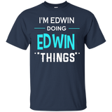 I'm Ethan Doing Ethan Things Funny First Name T-shirt_black=