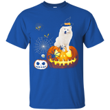 American Eskimo Halloween T-shirt_black