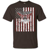 Distressed Us Air Force Proud Grandma Tee Shirt_black