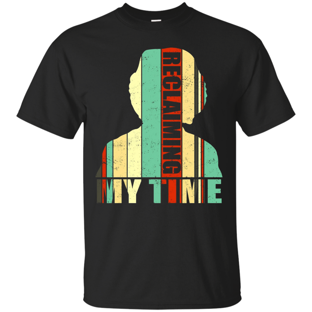 Reclaiming My Time Retro Style T-shirt_Black