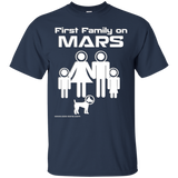 First Family On Mars - Funny Tshirt_black=