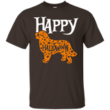 Happy Halloween T-shirt - Bernese Mountain Dog Halloween Tee_black=