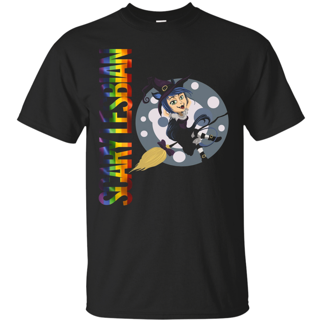 Lgbt Resist Pride T-shirt Les Girl Scary Lesbian Angry Girl