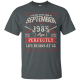 Legends Were Born In September 1985 Tshirt 32th T-shirt
