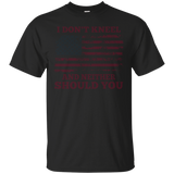 I Don't Kneel And Neither Should You Usa Anthem Flag T Shirt_black