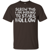 Screw This I Am Moving To Stars Hollow Shirt_Black