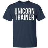 Unicorn Trainer T-shirt Funny Saying Sarcastic Novelty Humor_black=