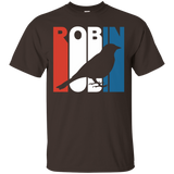 Retro RWnB Robin Silhouette T-Shirt_Black