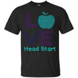Purple Love Head Start T-shirt_Black