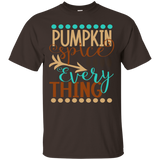 Pumpkin Spice Everything Coffee Shirt Funny Autumn Latte Mom_Black