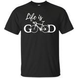 Life Is Good Shirt Bicycle Cycling