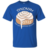 Synonym rolls just like grammar used to make T-shirt_Black