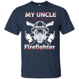 My Uncle Is My Favorite Firefighter T-Shirt_Black