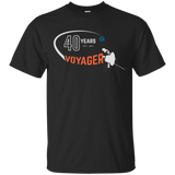 Voyager Space Probe 40th Anniversary Shirt_Black