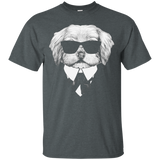 Cute Havanese In Suit, Havanese Face T-shirt_black