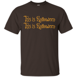 This Is Halloween Shirt - Nightmare Funny Halloween Shirt_black=