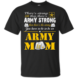 Womens Army moms T-shirts_Black