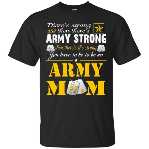 Womens Army moms T-shirts_Black