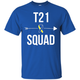 Down Syndrome - T21 Squad T-shirt_black=