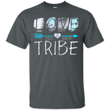 Teacher T Shirts First Grade - Love My First Grade Tribe Tee_Black