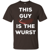 Oktoberfest Costume, The Wurst Guy, Funny Pun Tshirts_Black