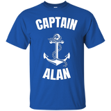 Captain Alan T-shirt Personalized Boat Captain Shirt_black=